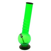 Bong acrílico con bola 37 cm