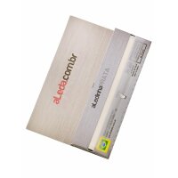 aLedinha Prata papel de fumar - librillo de 50