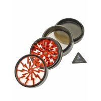 Thorinder Grinder con ventana negro / aranja