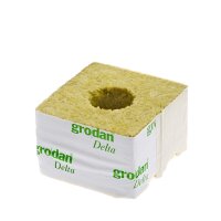 Lana de roca (Rockwool) Block 10 x 10 x 6,5 cm