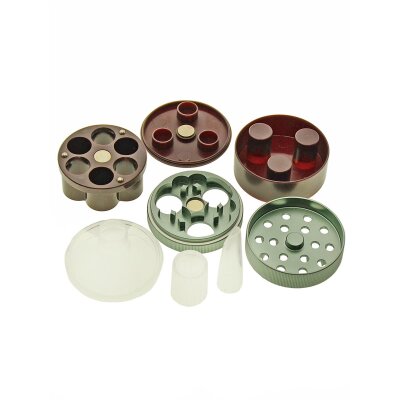 Grinder The Dreamer - sistema de picado completo - plateado