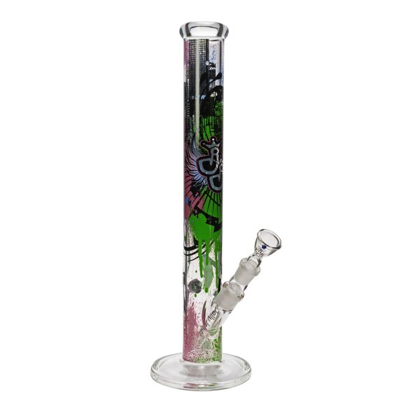 Jelly Joker bong de cristal ICE "Graffiti Funstar"