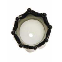 Cazoleta Skull King calavera blanco / negro