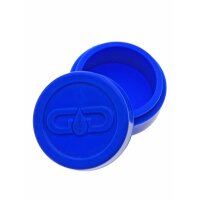 Grace Glass recipiente de silicona XL Azul