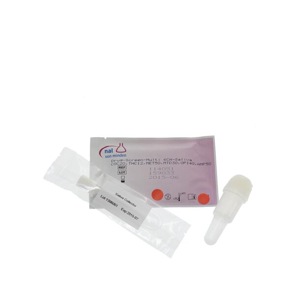 Saliva Multi-6 Prueba de drogas