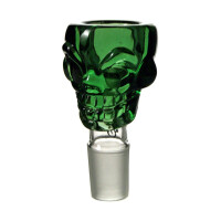 Weedstar Cazoleta de cristal Skull 18,8 verde