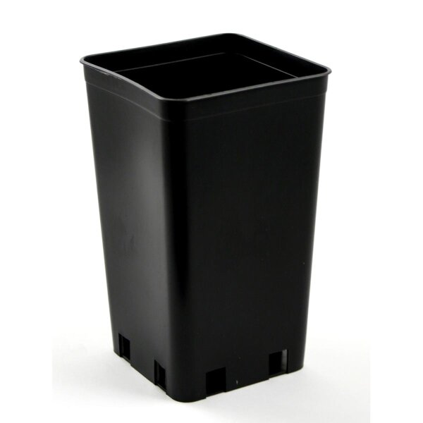 Maceta rectangular 10x10x17cm - 1,4L