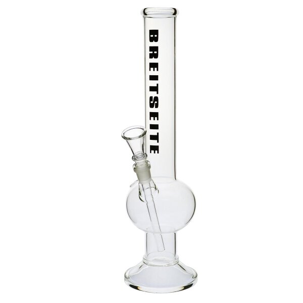 Breitseite Bong de cristal con bola 42 cm