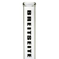 Breitseite Bong de cristal con bola 42 cm