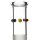 Ehle Grace bong de cristal mateado con color 14,5