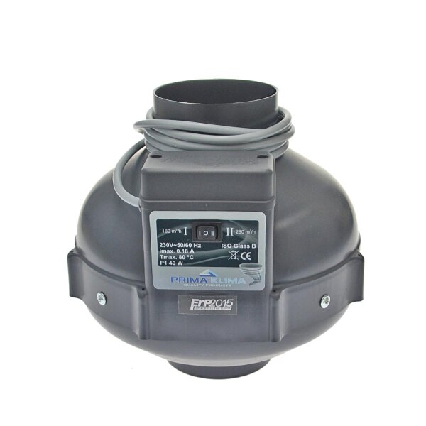 PrimaKlima PK-125-EUP 100mm - 160m³/280m³