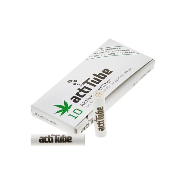 actiTube filtros de carbón activado - 10 filtros 10 uds