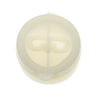 Grace Glass recipiente de silicona Double Blanco