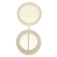 Grace Glass recipiente de silicona Double Blanco