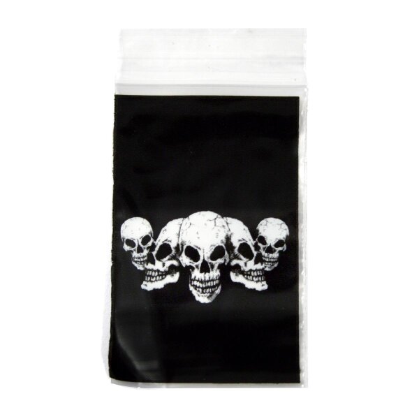 Bolsas autocierre "Skull" 40 x 60mm - 100 uds.