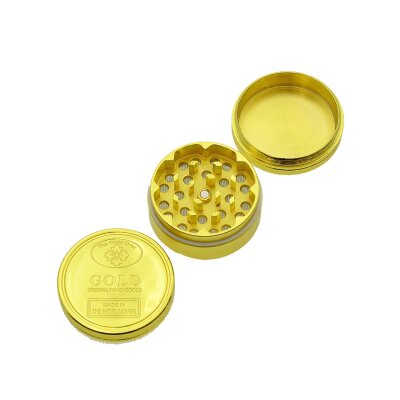 Grinder con tamiz "Lingote de oro" 50mm