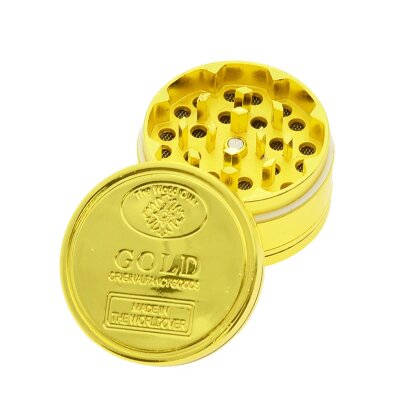 Grinder con tamiz "Lingote de oro" 50mm