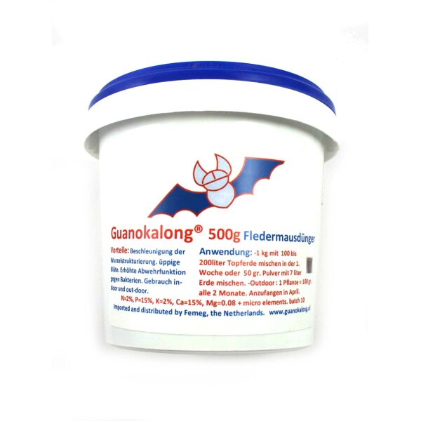 Guanokalong polvo guano de murciélago 500g