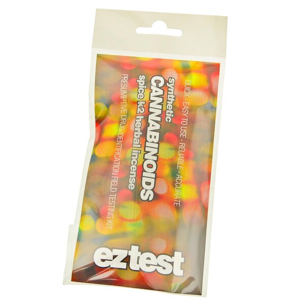 eztest Tube para cannabinoides sintéticos: Spice, K2 y Herbal Incense