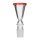 Cazoleta de cristal embudo con borde 18.8 rojo