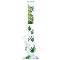 Bong de cristal Árbol de la Vida Leaf Jhari - 45cm