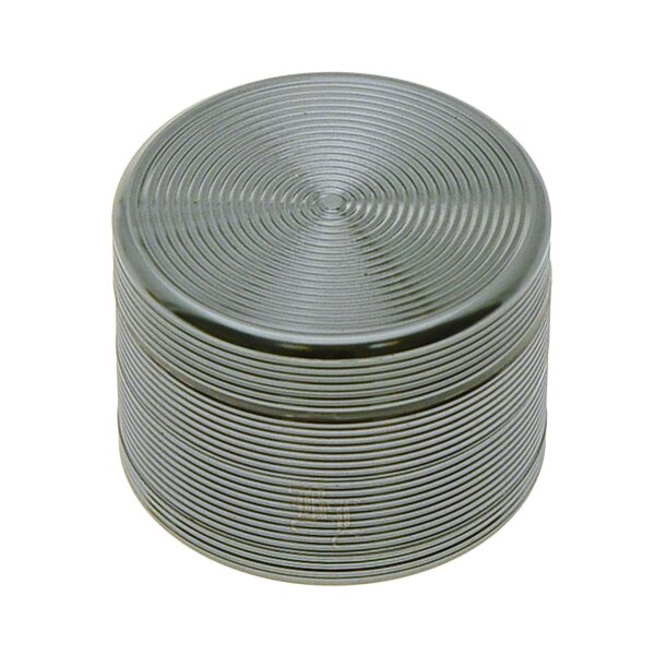 Grinder de polen de Black Leaf con ranuras gris