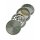 Grinder de polen de Black Leaf con ranuras gris