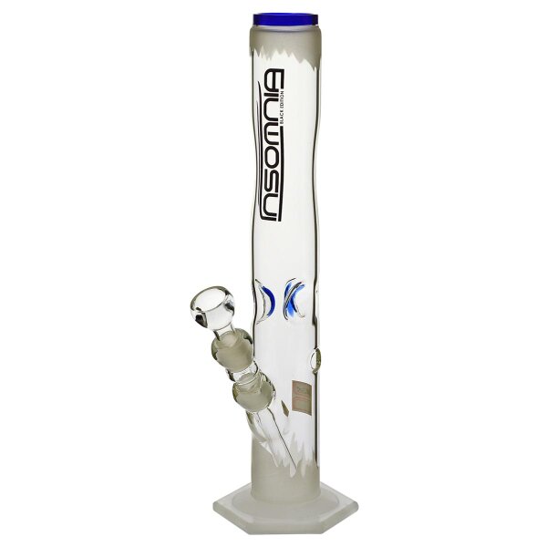 Shanti Glasbong Blue Burning Ice 40 cm