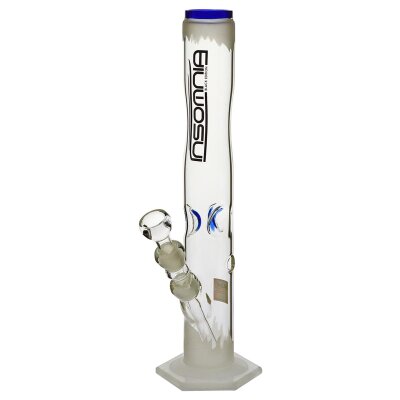 Shanti Glasbong Blue Burning Ice 40 cm