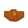 Root Pouch Boxer marrón con handle - 250 g/m² - 39 L