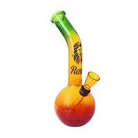Glass Bong Rasta 18cm